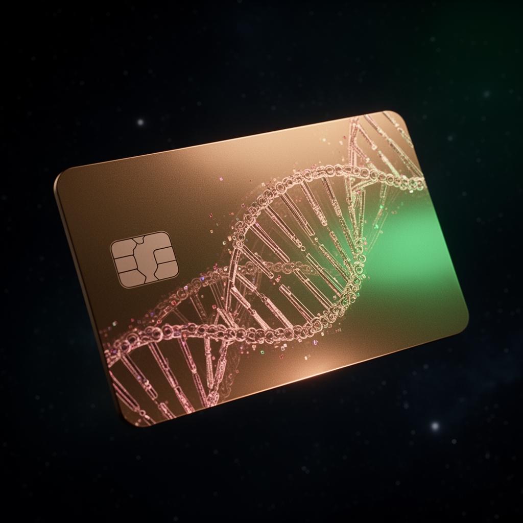 Quantum Gold Card — titanium credential for QFS access